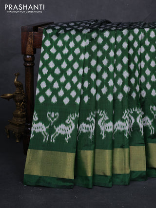 Green Pochampally Silk