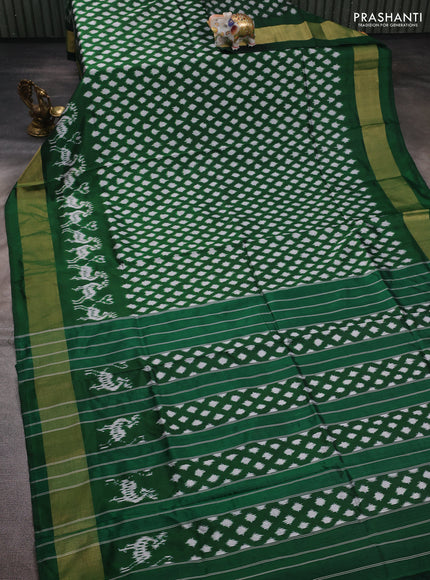 Green Pochampally Silk