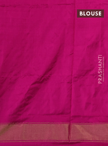 Pink & Magenta Pink Pochampally Silk