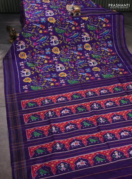 Blue Pochampally Silk