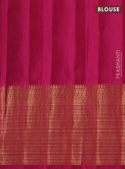 Violet & Pink Gadwal Silk - Checks