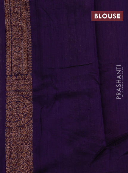 Yellow & Pink Banarasi Raw Silk Saree