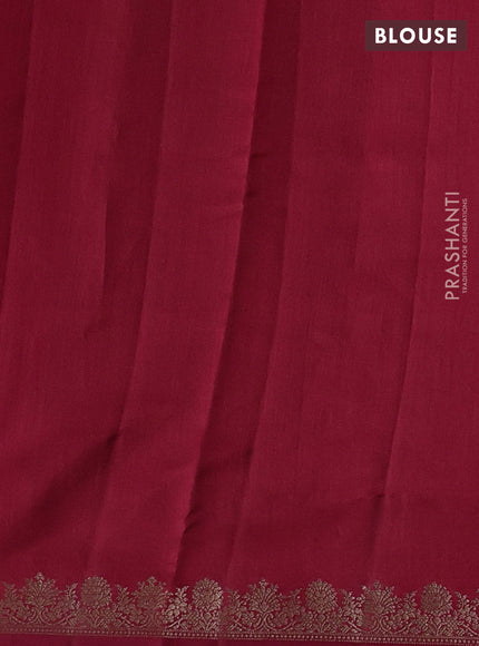 Red Chiniya Silk - Buttas
