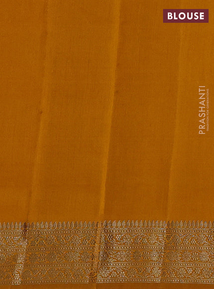 Mustard Chiniya Silk - Buttas