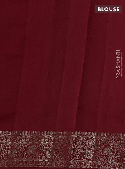 Red Chiniya Silk - Buttas