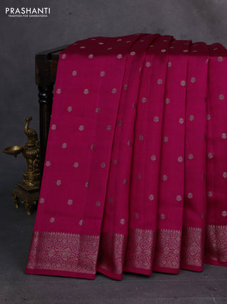Pink Chiniya Silk - Buttas