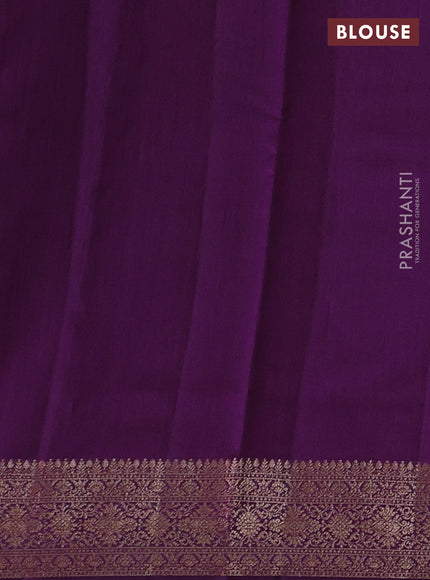 Purple Chiniya Silk - Buttas
