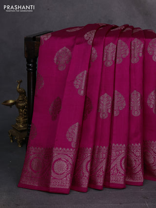Pink Chiniya Silk - Buttas