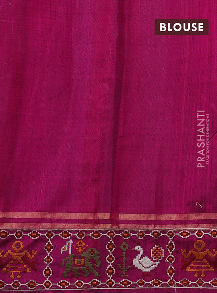 Pink Pure Dupion Silk - Embroidery