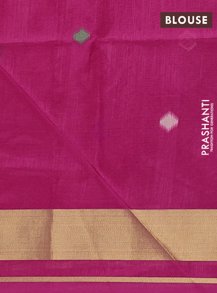 Pink Semi Dupion Saree