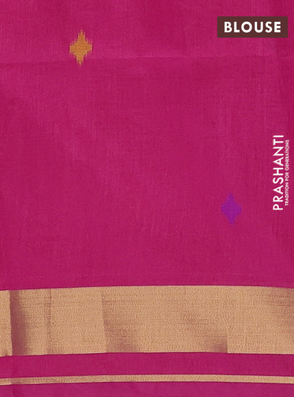 Pink Semi Dupion Saree