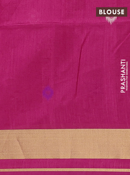 Pink Semi Dupion Saree