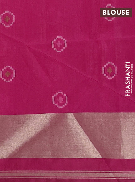 Pink Semi Dupion Saree