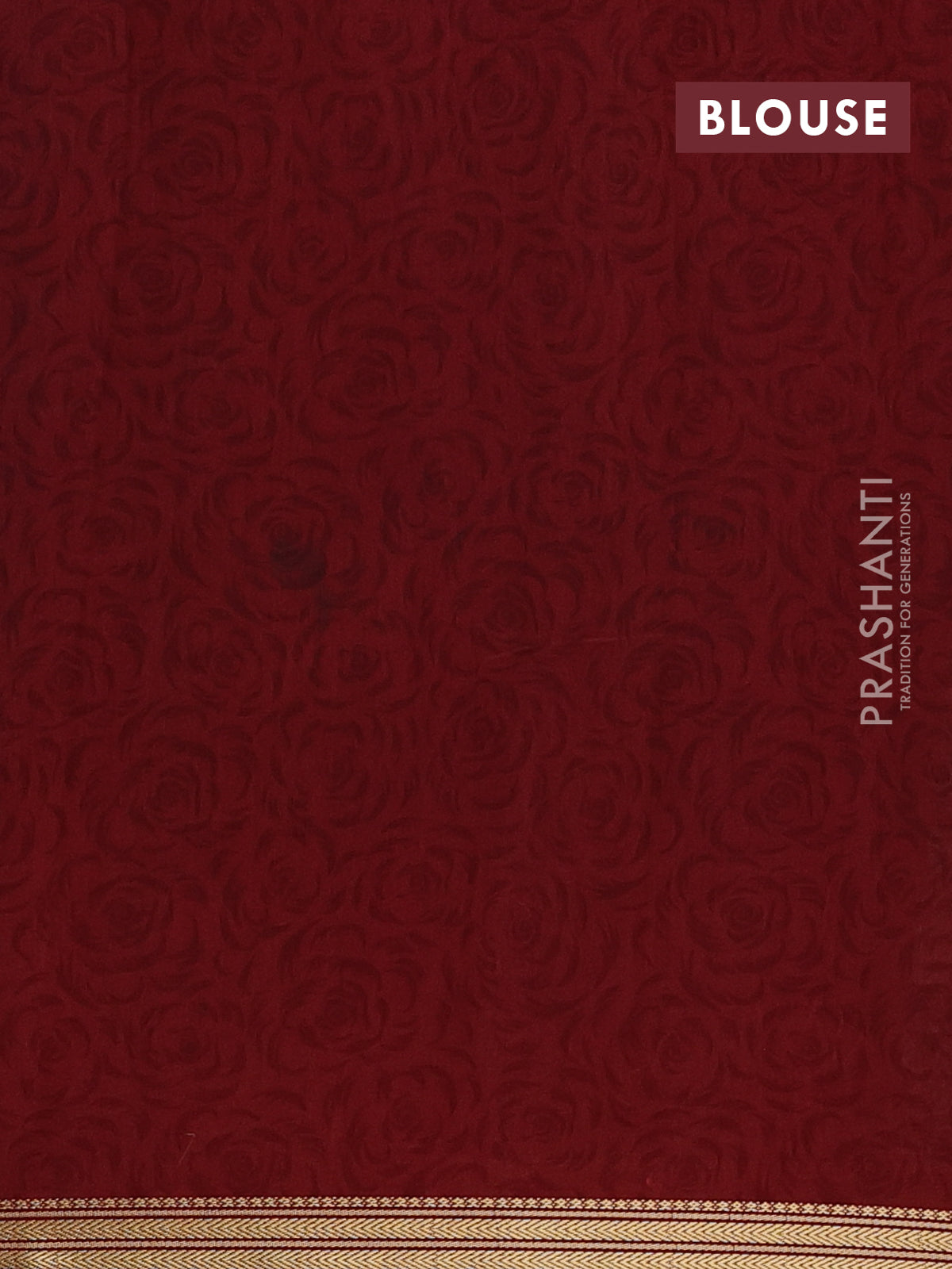 Green & Maroon Muslin Silk - Prints – Prashanti Sarees