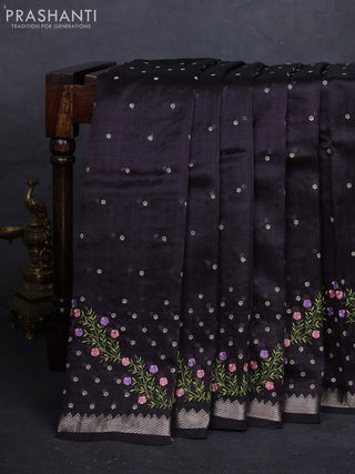 Jamun Mangalagiri Silk Cotton - Embroidery