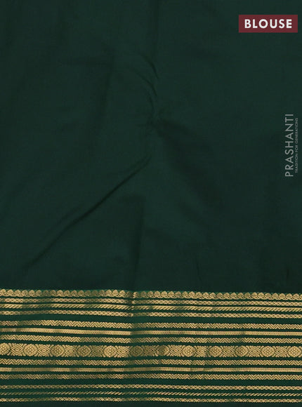 Pink & Green Bangalori Silk - Buttas
