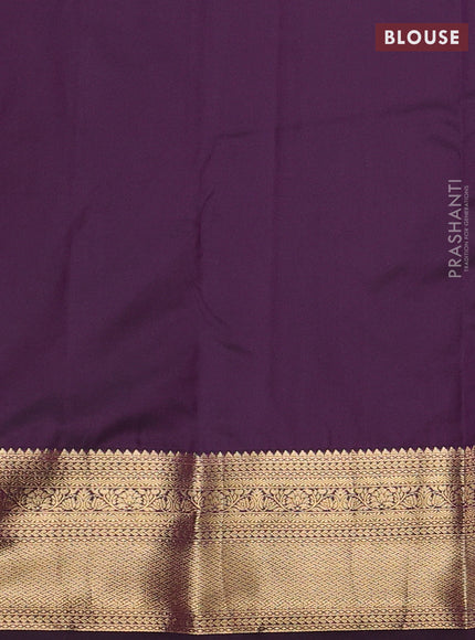 Lavender & Purple Bangalori Silk - Buttas