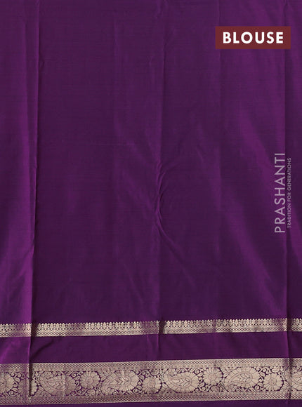 Lavender & Purple Bangalori Silk - Buttas