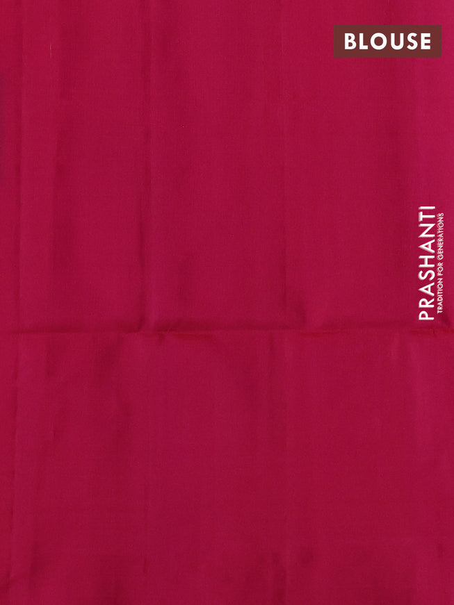 Pure soft silk saree lavender and pink with zari woven buttas and vanasingaram zari woven border