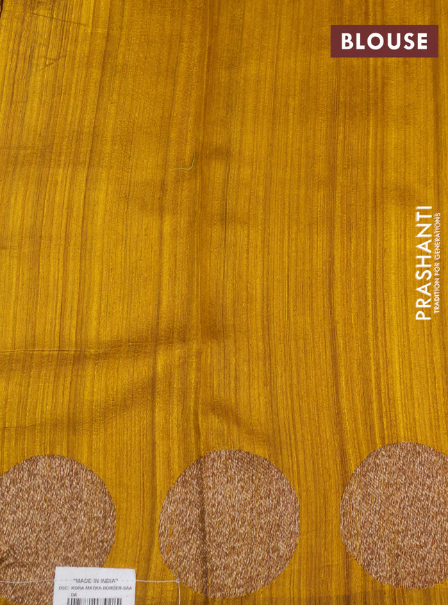 Banarasi raw silk saree wine shade and mustard yellow with woven buttas and woven butta border