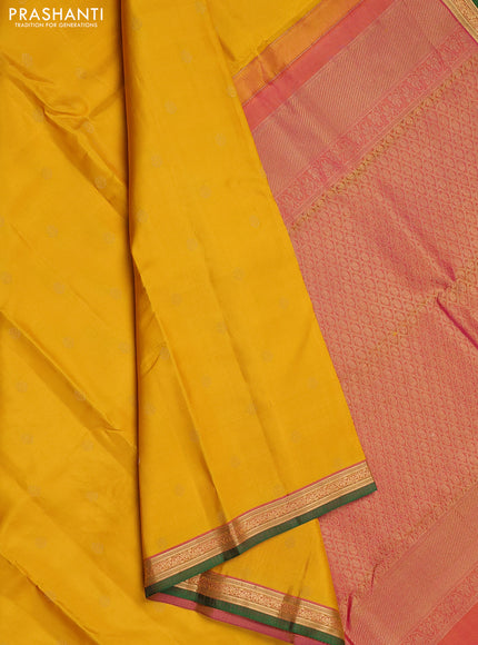 Banarasi organza silk saree dark pink and pastel grey with floral zari buttas and zari woven border