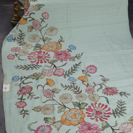 Collection image for: Semi Tussars Kalamkari Applique Work