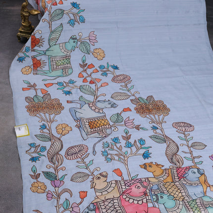 Collection image for: Semi Tussars Kalamkari Applique Work