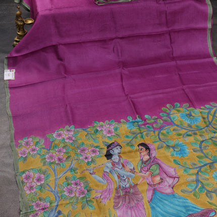 Collection image for: Hand Painted Tussars