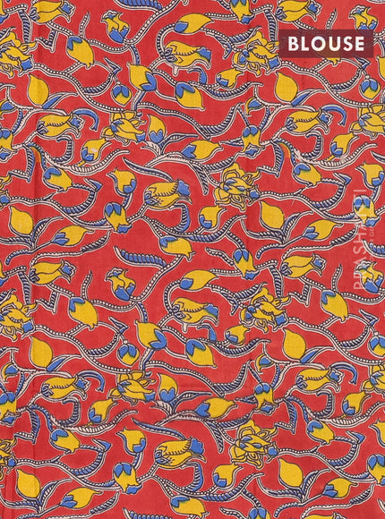 Bengal soft cotton saree navy blue and maroon with plain body and zari woven border