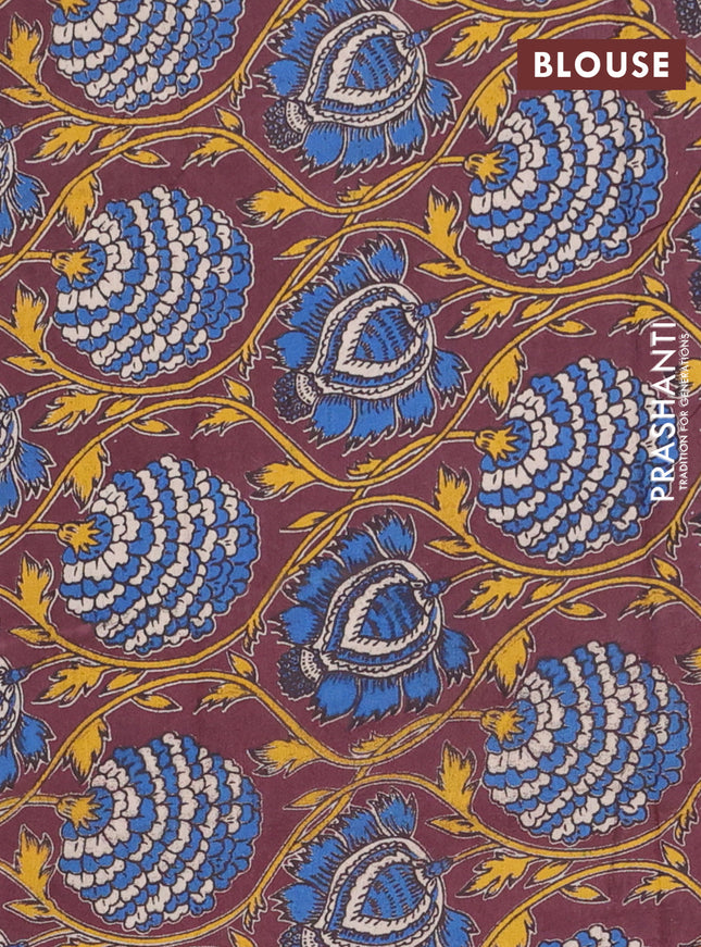 Bengal soft cotton saree black and maroon with plain body and zari woven border