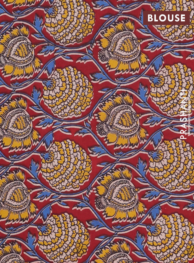 Bengal soft cotton saree peacock green and maroon with plain body and zari woven border