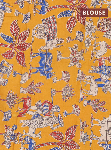 Bengal soft cotton saree wine shade and mustard yellow with plain body and zari woven border