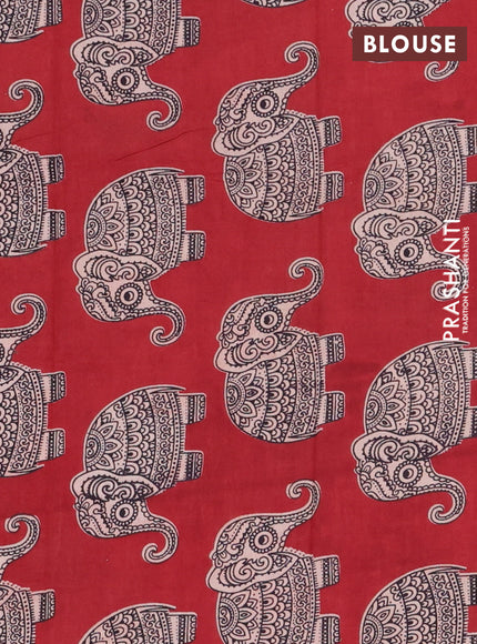 Bengal soft cotton saree black and maroon with plain body and zari woven border