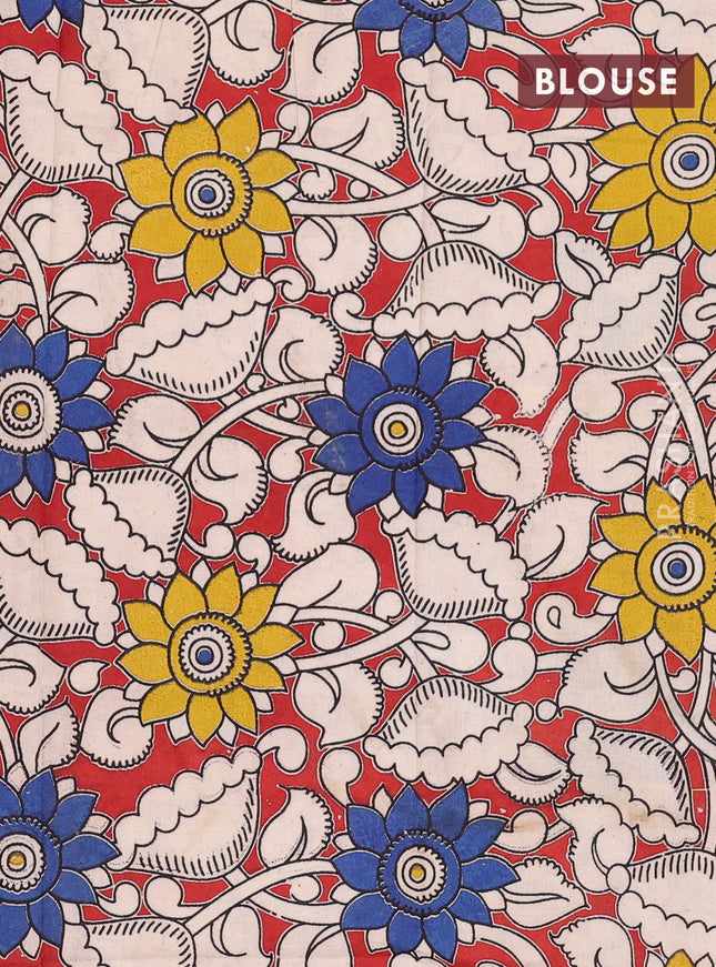 Bengal soft cotton saree cs blue and maroon with plain body and zari woven border