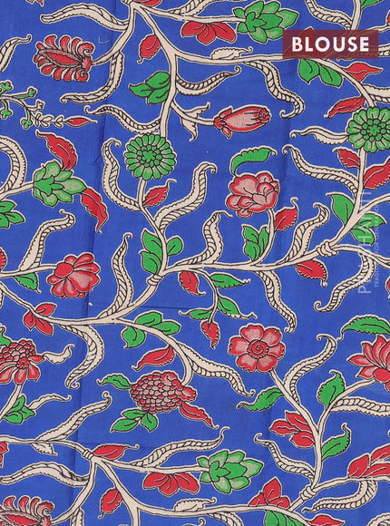 Bengal soft cotton saree peacock green and blue with plain body and zari woven border