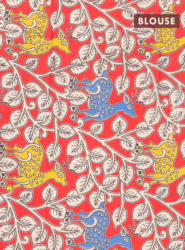 Bengal soft cotton saree purple and red with plain body and zari woven border