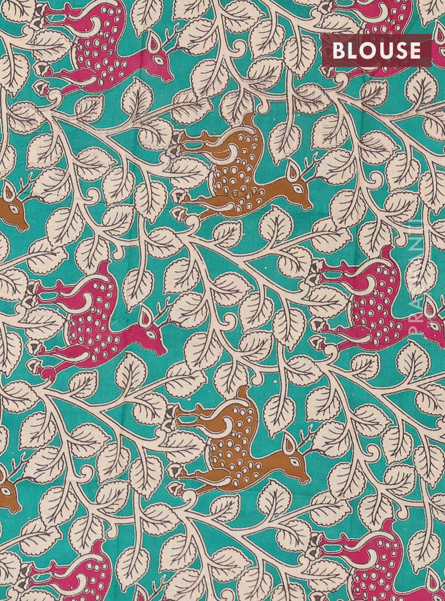 Bengal soft cotton saree mustard shade and teal green with plain body and zari woven border