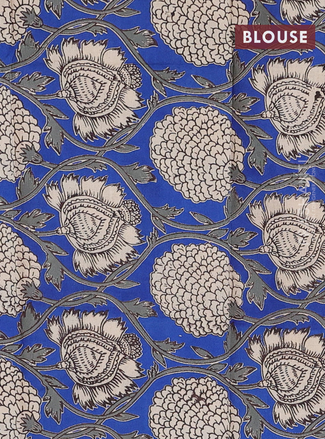 Bengal soft cotton saree dark mustard and blue with plain body and zari woven border