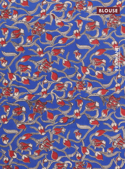 Bengal soft cotton saree green and blue with plain body and zari woven border