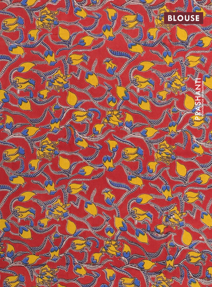 Bengal soft cotton saree navy blue and maroon with plain body and zari woven border