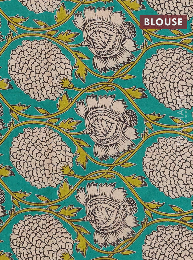 Bengal soft cotton saree maroon and green with plain body and zari woven border