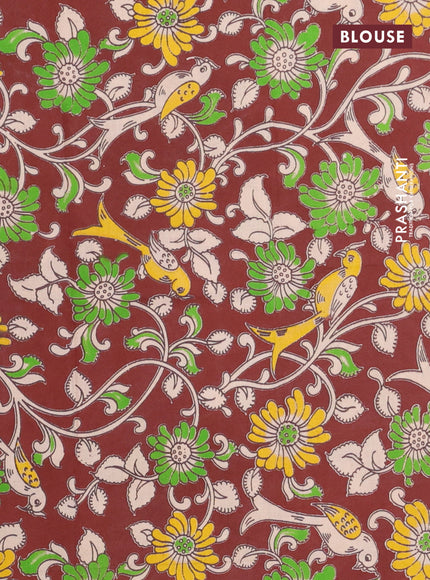 Bengal soft cotton saree mustard yellow and deep maroon with plain body and zari woven border