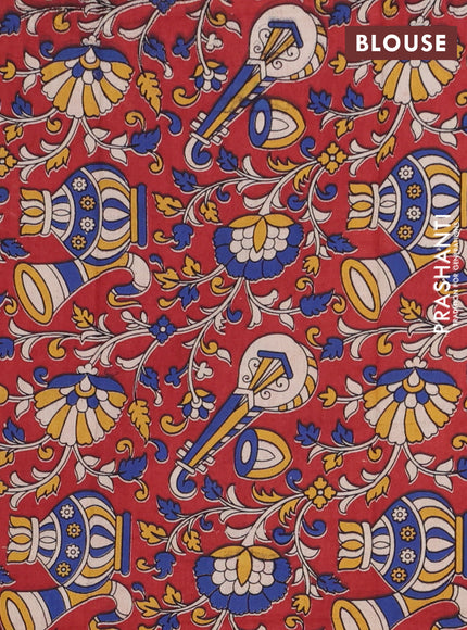 Bengal soft cotton saree cs blue and maroon with plain body and zari woven border