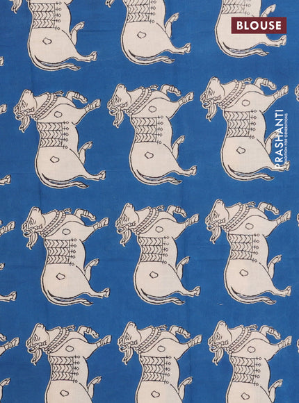 Bengal soft cotton saree maroon and cs blue with plain body and zari woven border