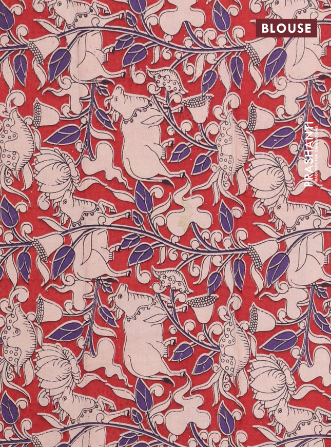 Bengal soft cotton saree teal green and maroon with plain body and zari woven border