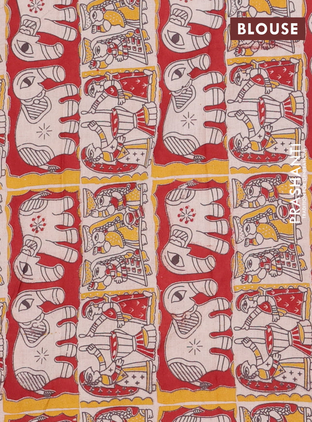 Bengal soft cotton saree navy blue and maroon with plain body and zari woven border