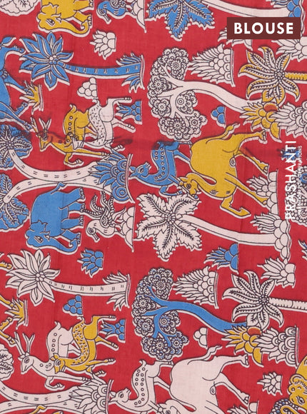 Bengal soft cotton saree cs blue and maroon with plain body and zari woven border