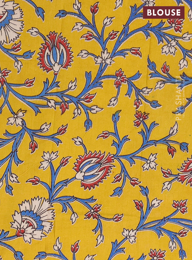 Bengal soft cotton saree black and yellow with plain body and zari woven border