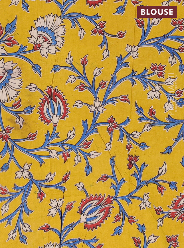 Bengal soft cotton saree maroon and yellow with plain body and zari woven border