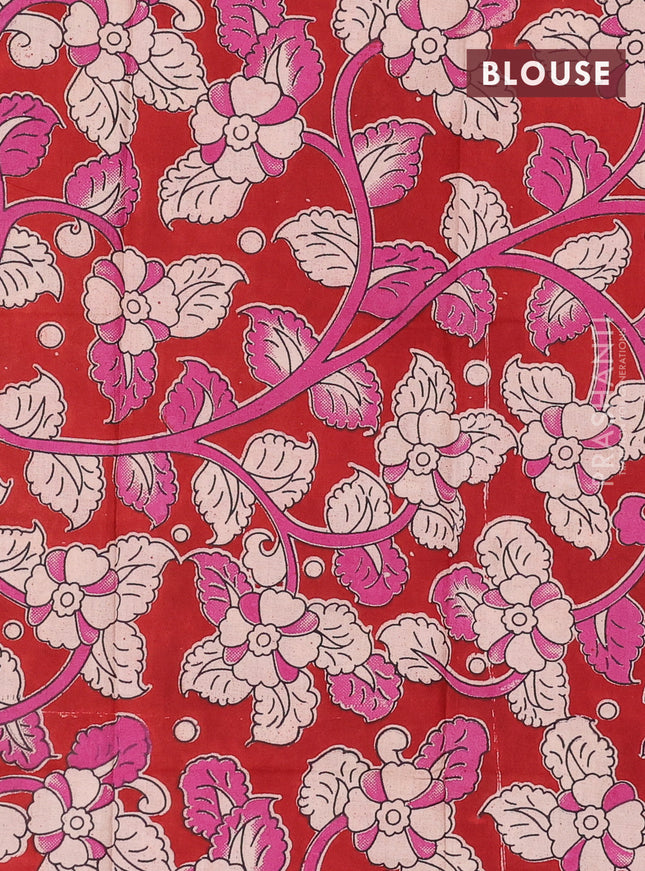 Bengal soft cotton saree teal green and maroon with plain body and zari woven border